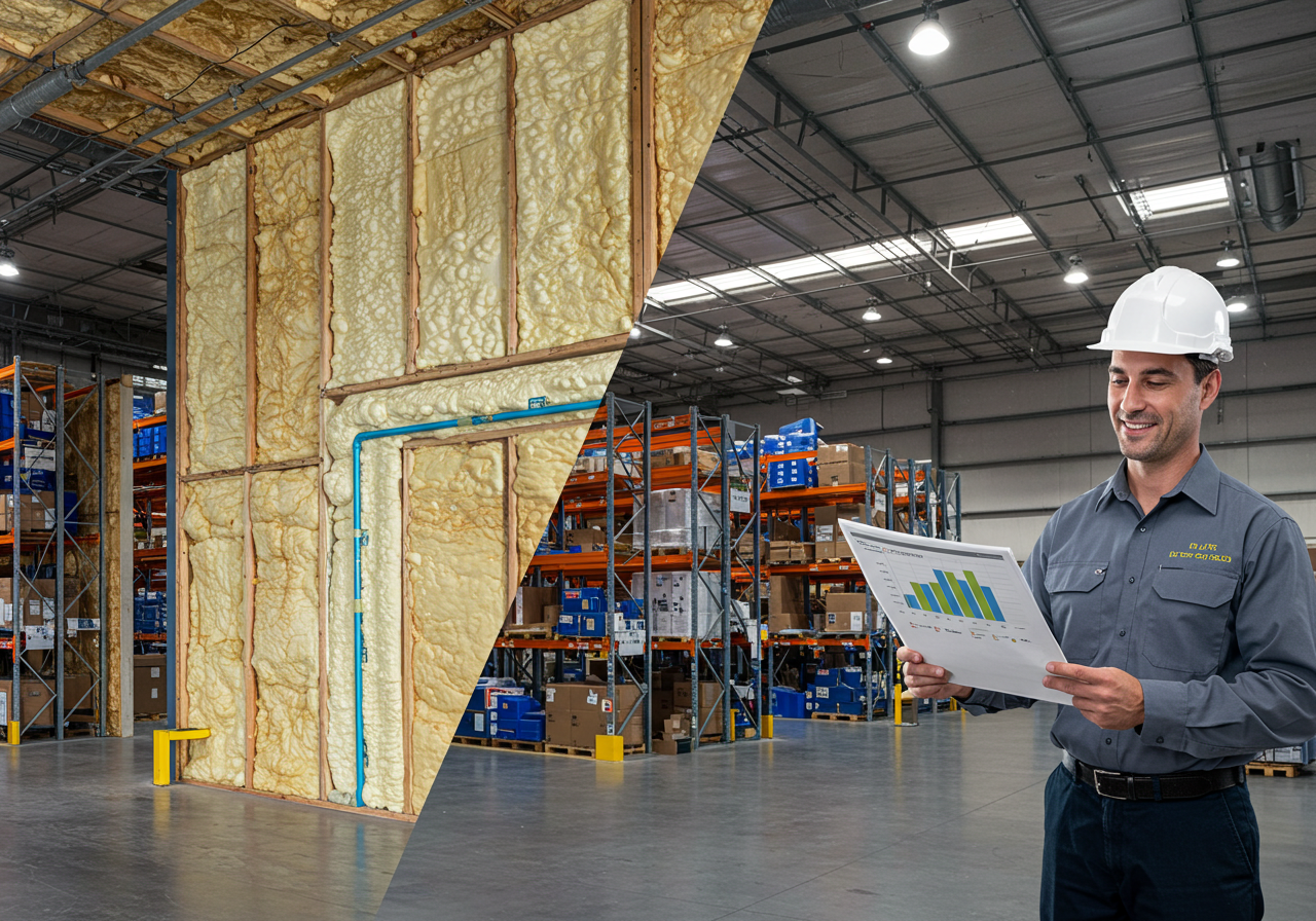 The Long Term Roi Of Spray Foam In Warehouses And Industrial Facilities